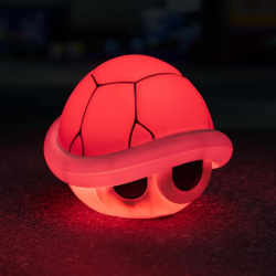 SUPER MARIO - Carapace rouge - Lampe avec son 12cm 