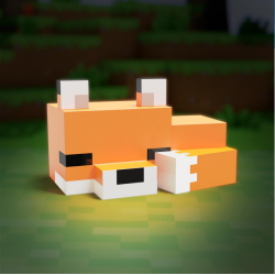 MINECRAFT - Renard - Lampe 20cm 