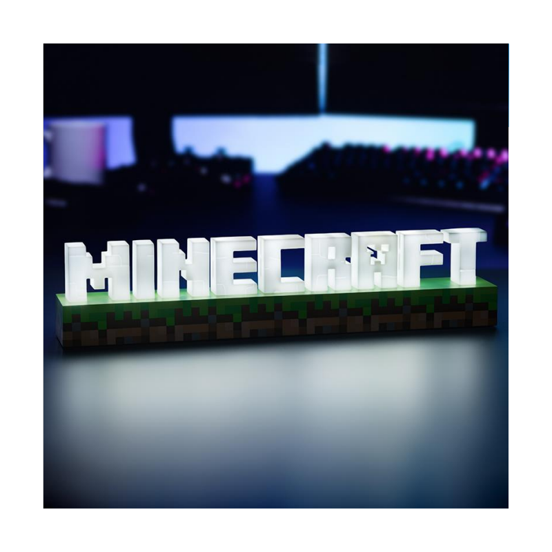 MINECRAFT - Logo - Lampe 