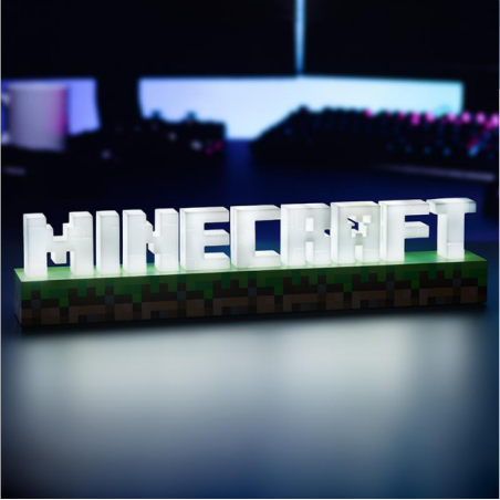 MINECRAFT - Logo - Lampe 