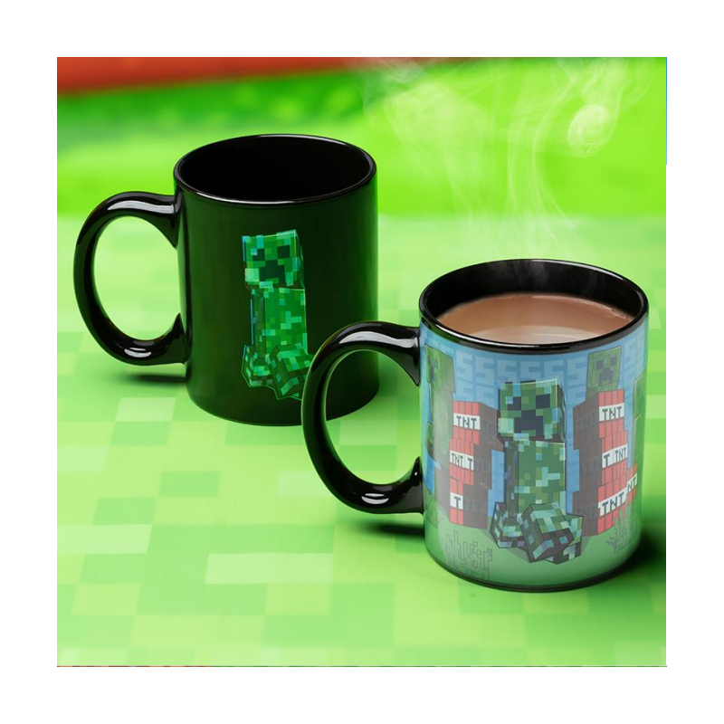 MINECRAFT - Creeper - Mug thermoréactif 