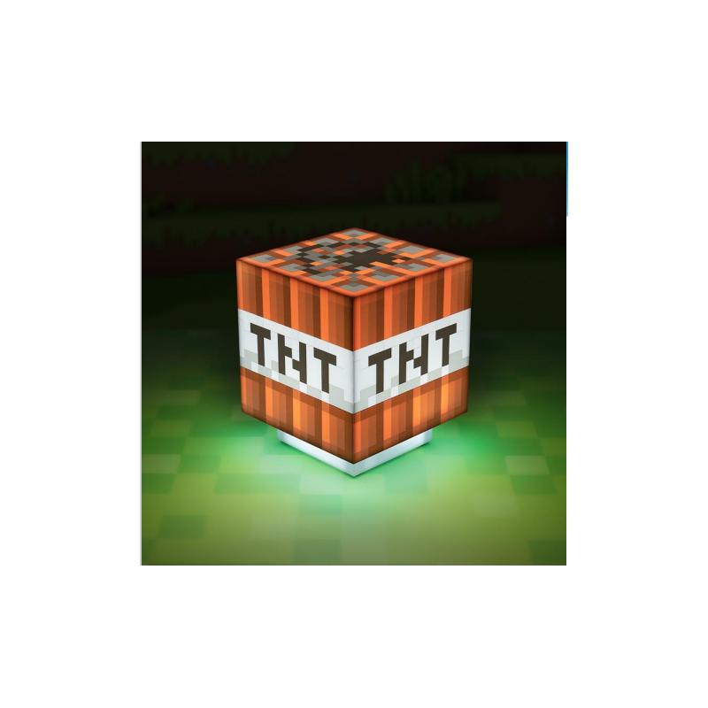 MINECRAFT - TNT - Lampe avec Son 12cm 