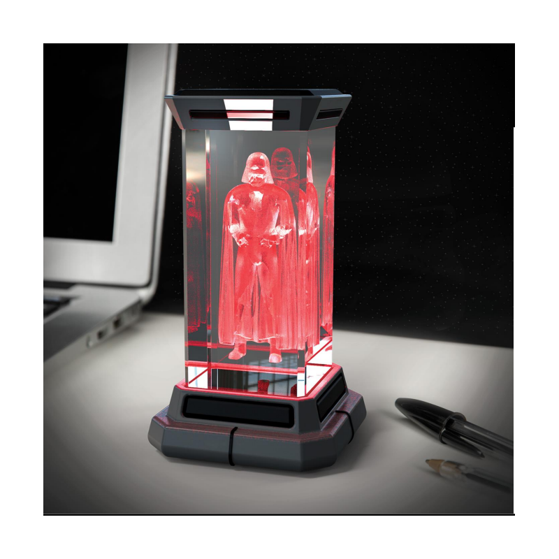 STAR WARS - Dark Vador - Lampe Holographique 13cm 