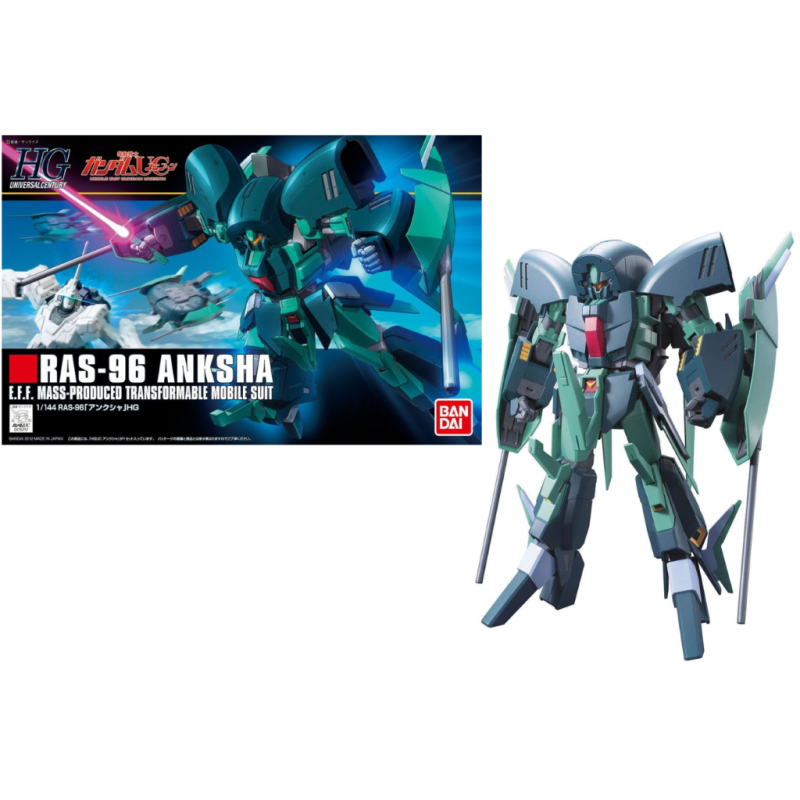 GUNDAM - 1/144 HGUC RAS-96 ANKSHA - Model Kit 