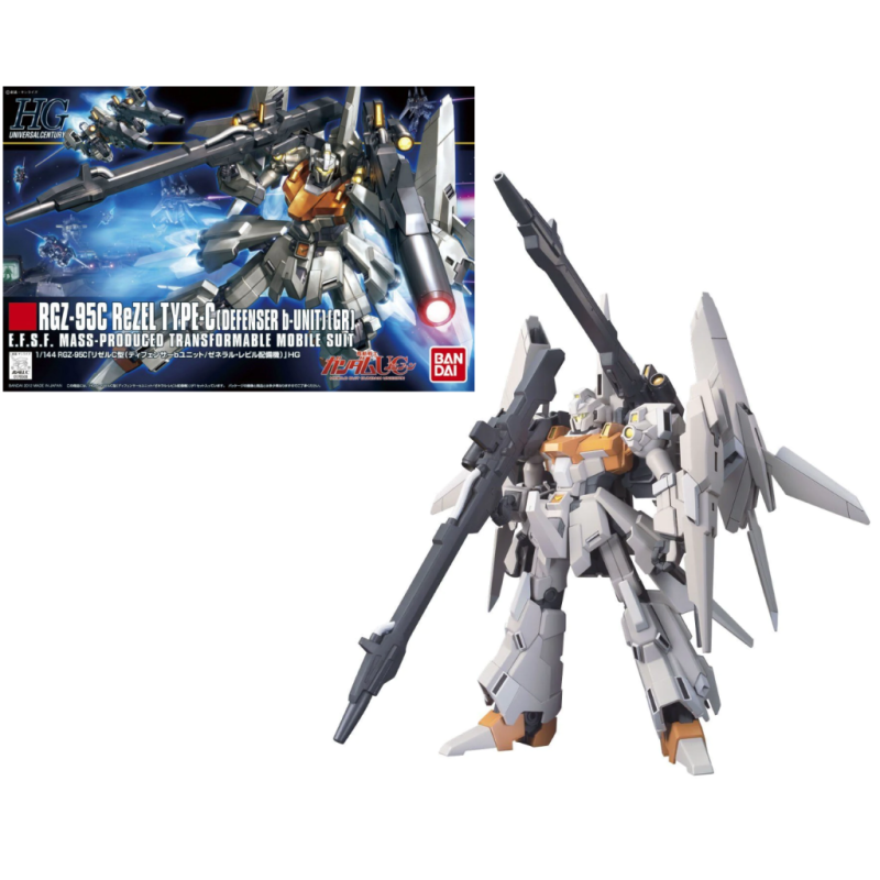 GUNDAM - 1/144 HGUC ReZEL TYPE-C ( Defenser b-Unit ) - Model Kit 