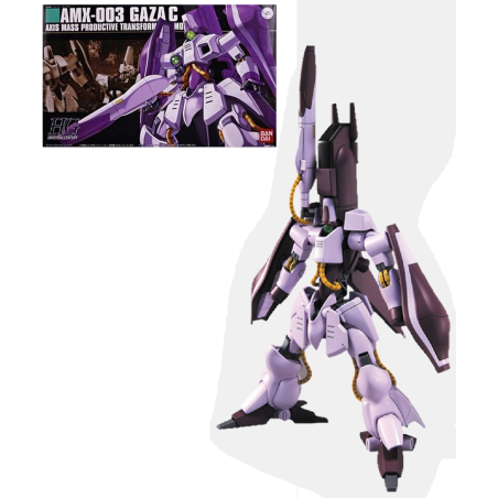 GUNDAM - 1/144 HGUC GAZA C ( Haman Karn's Mobile Suit ) - Model Kit 