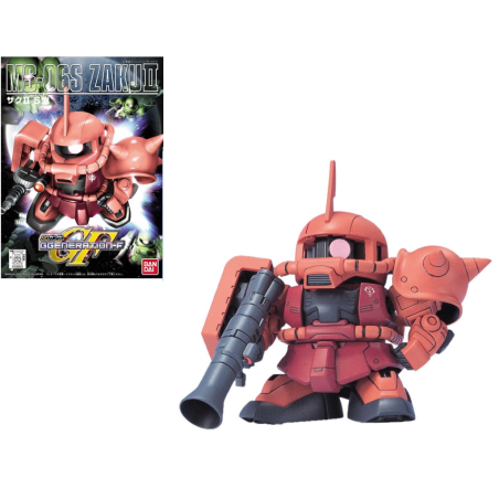 GUNDAM - BB231 MS-06S ZAKU II - Model Kit 
