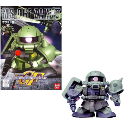 GUNDAM - BB218 MS-06F ZAKU II - Model Kit 2