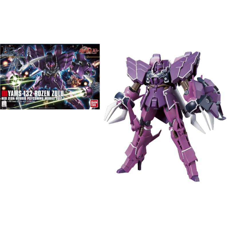 GUNDAM - 1/144 HGUC ROZEN ZULU - Model Kit 