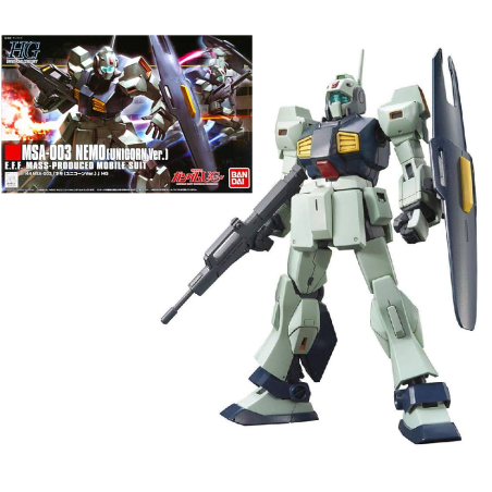 GUNDAM - 1/144 HGUC NEMO ( Unicorn Vers. ) - Model Kit 