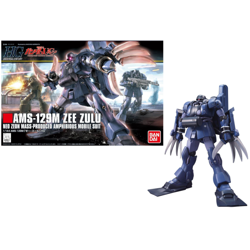 GUNDAM - 1/144 HGUC ZEE ZULU - Model Kit 