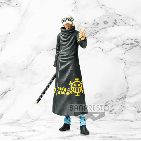 ONE PIECE - Trafalgar Law - Figurine Grandista Nero 29cm 