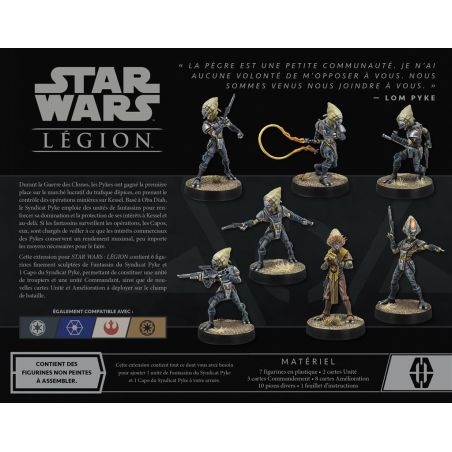 SW Légion : Fantassins du Syndicat Pyke (Français)