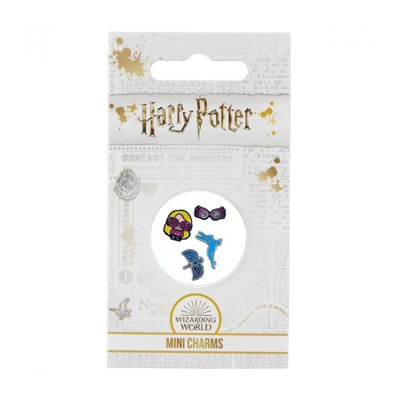 HARRY POTTER - Set de 4 Mini Charmes Collier - Luna 
