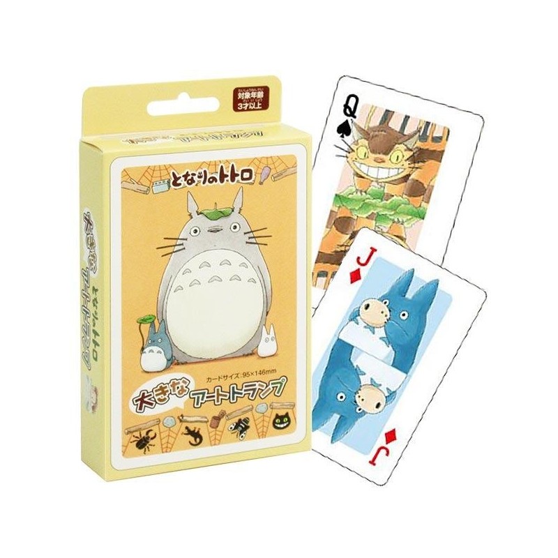 STUDIO GHIBLI - Mon Voisin Totoro - Grandes cartes à jouer 95x146mm 