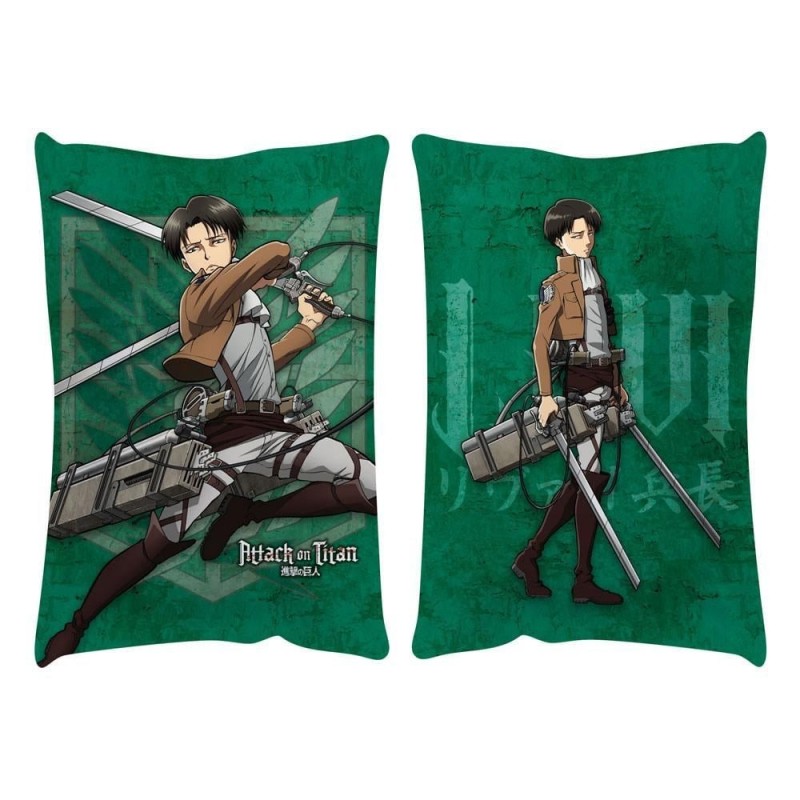 L'ATTAQUE DES TITANS - Levi - Oreiller '50x35cm' 