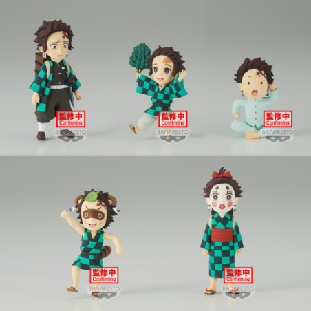 DEMON SLAYER-WCF Tanjiro Kamado collection-Assortiment 12 Figurine 7cm 