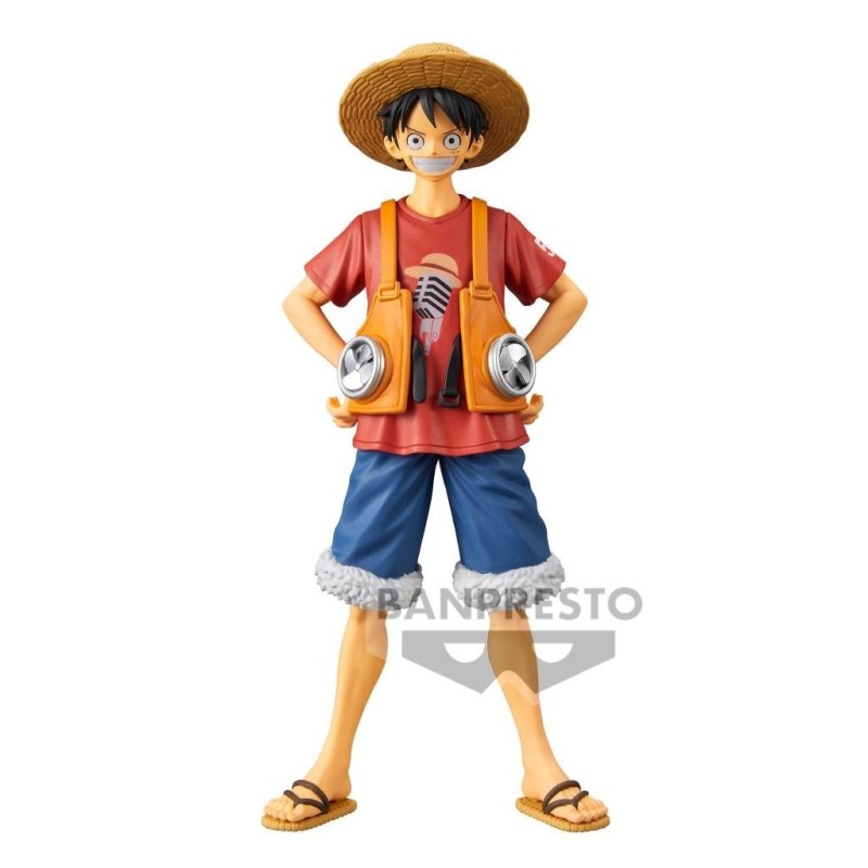 ONE PIECE - Luffy - Figurine DXF-The grandline Men 16cm 