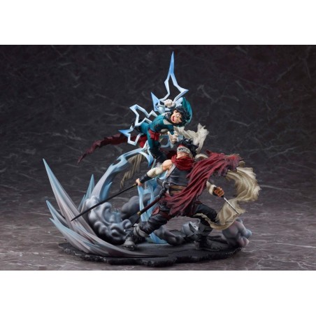 MY HERO ACADEMIA - Izuku Midoriya VS Stain - Statuette PVC 30cm 