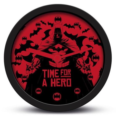 BATMAN - Time For A Hero - Horloge de bureau 16cm 