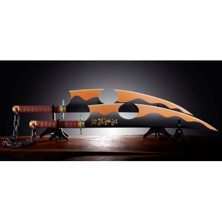 DEMON SLAYER - Nichirin Tengen Uzui Sword - Réplique Proreplica 110cm 