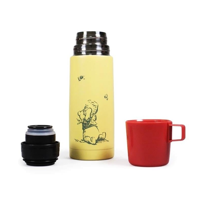 DISNEY - Winnie L'Ourson - Flasque Thermique en Métal 350ml 