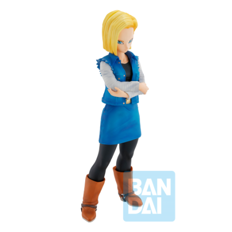 DRAGON BALL Z -  Android 18 - Figurine Ichibansho Android Fear 23cm 