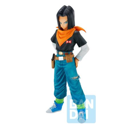 DRAGON BALL Z -  Android 17 - Figurine Ichibansho Android Fear 24cm 