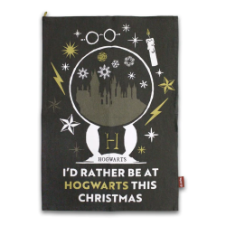 HARRY POTTER - Rather be at Hogwarts - Serviette à Thé 2