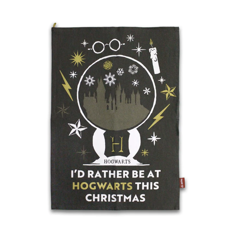 HARRY POTTER - Rather be at Hogwarts - Serviette à Thé 