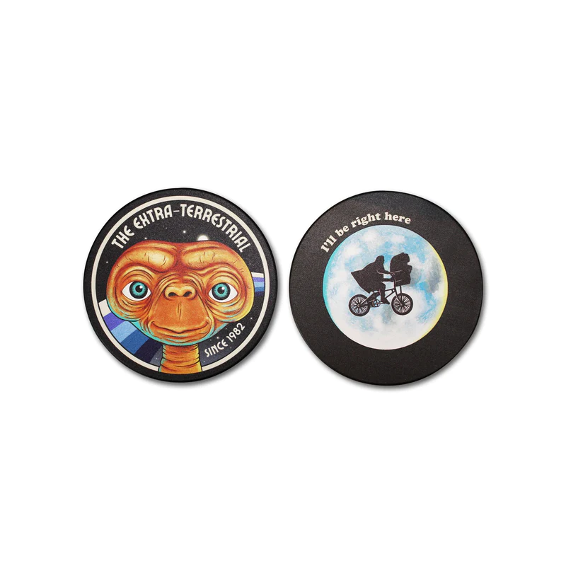 E.T. - Set De 2 Sous-Verres en Céramique 