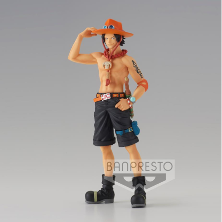 ONE PIECE - Portgas D. Ace - DXF The Grandline Series Wanokuni 17cm 