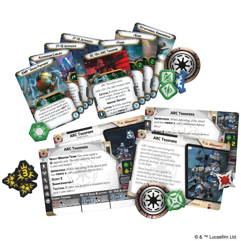 Star Wars Legion: ARC Troopers Unit Expansion (Anglais)