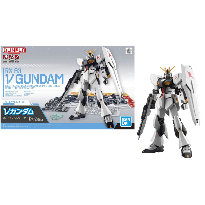 GUNDAM - Entry Grade 1/144 v Gundam - Model Kit 