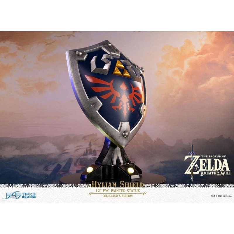 ZELDA - Hylian Shield COLLECTOR Edition - Statuette PVC 29cm 