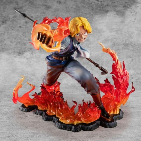 ONE PIECE - Sabo Fire Fist - Statuette PVC P.O.P. - 15cm 