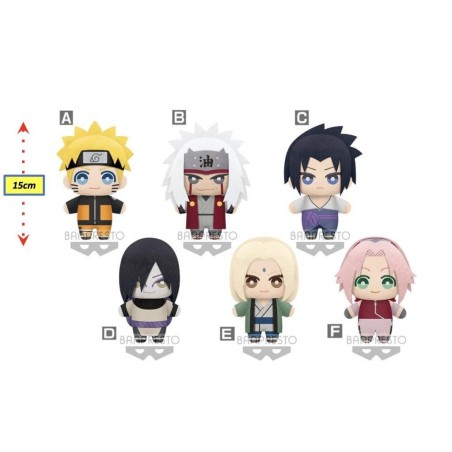 NARUTO SHIPPUDEN - Tomonui Plush vol 1 - Assortiment 9 Peluche 15cm 