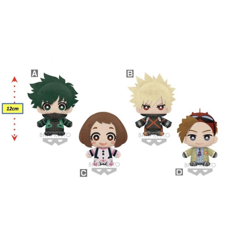 MY HERO ACADEMIA - Tomonui Plush vol 1 - Assortiment 9 Peluche 12cm 