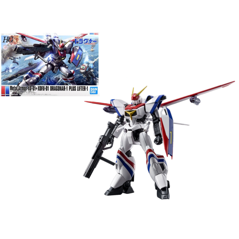 GUNDAM - HG 1/144 Dragonar-1 Plus Lifter-1 - Model Kit 