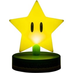 SUPER MARIO - Super Etoile - Lampe Icon 10cm 