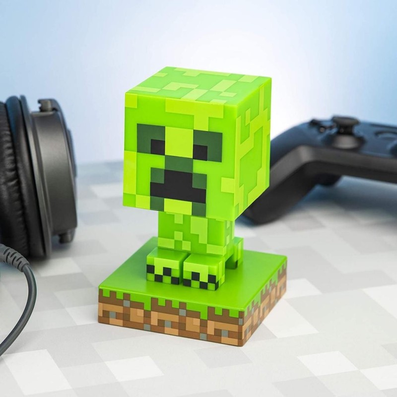 MINECRAFT - Creeper -  Lampe Icone 11cm 