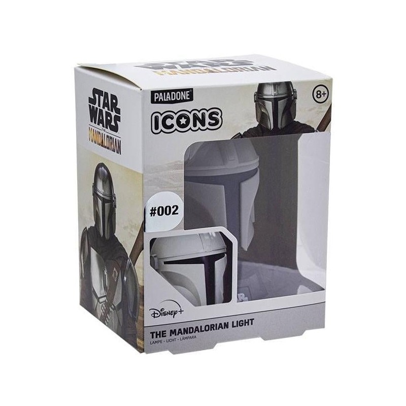 STAR WARS - Mandalorian - Lampe veilleuse Icon 3D 