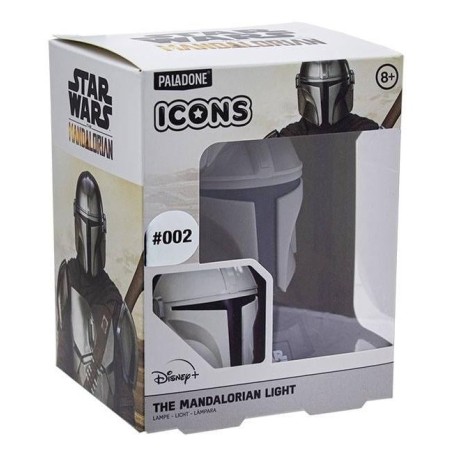 STAR WARS - Mandalorian - Lampe veilleuse Icon 3D 