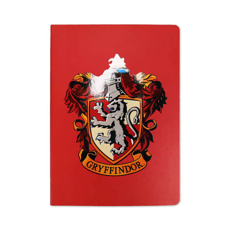 HARRY POTTER - Gryffondor - Cahier A5 