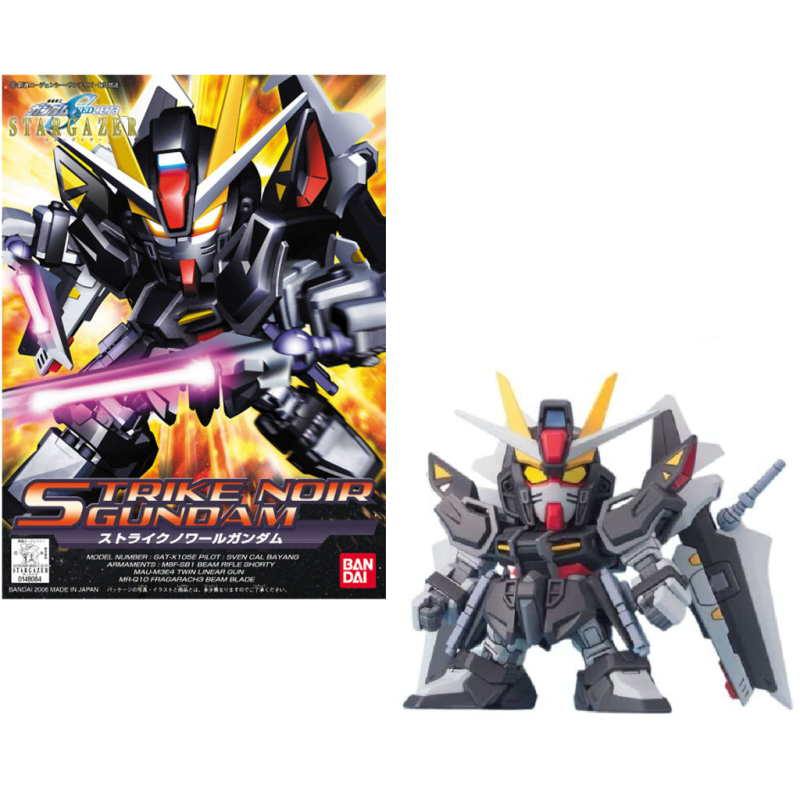 GUNDAM - SD Gundam BB Senshi Strike Noir Gundam - Model Kit 