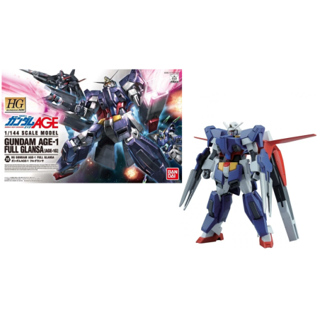 GUNDAM - HG 1/144 Gundam Age Gundam Age-1 Full Glansa - Model Kit 