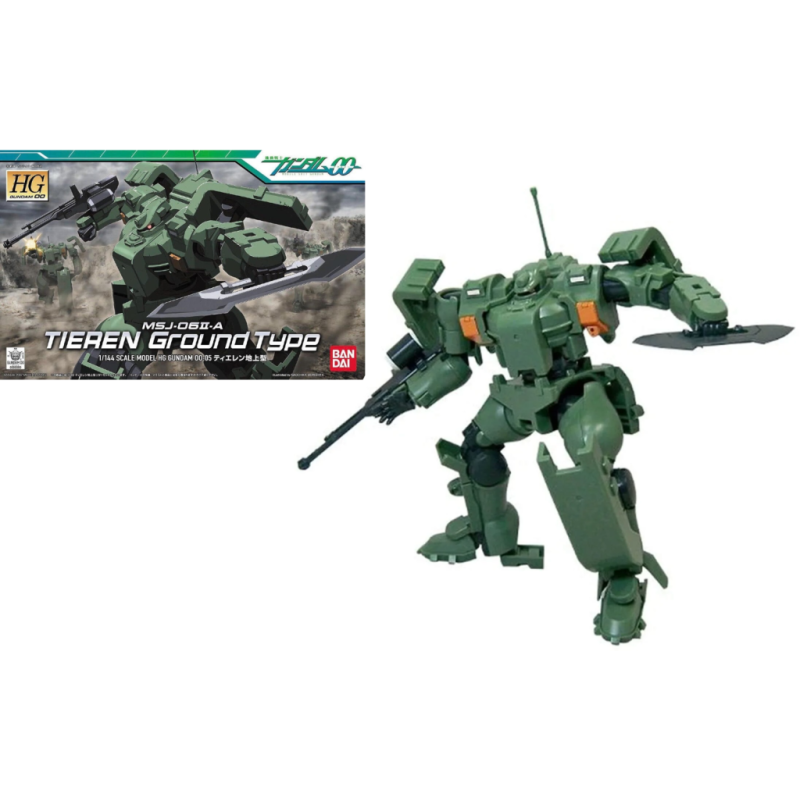 GUNDAM - HG 1/144 Gundam 00 MSJ-06II-A Tieren Ground Type - Model Kit 