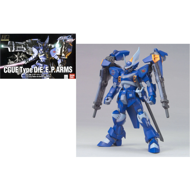 GUNDAM - HG 1/144 GS MSV YMF-200 Cgue Type D.E.E.P.Arms - Model Kit 