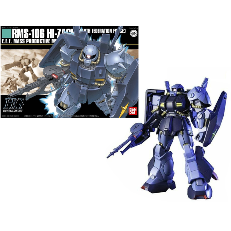 GUNDAM - HGUC 1/144 RMS-106 Hi-Zack (Earth Fed. Force) - Model Kit 