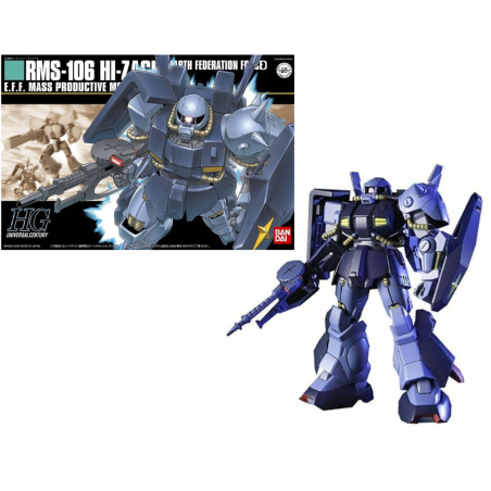GUNDAM - HGUC 1/144 RMS-106 Hi-Zack (Earth Fed. Force) - Model Kit 
